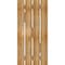Ekena Millwork Spaced Board-n-Batten Shutters w/Z-Bar, Rough Sawn Western Red Cedar, 23W x 49H, PR RBS06Z23X049RWR - alternate 2